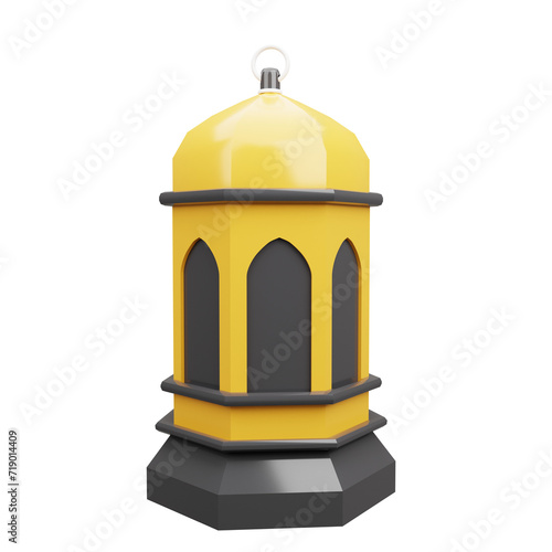 3D Ramadan Lantern