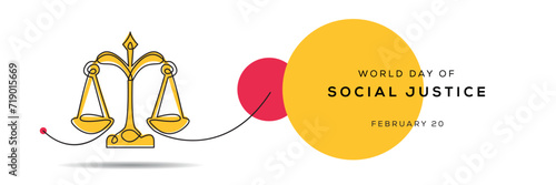 World Day of Social Justice, held on 20 February.