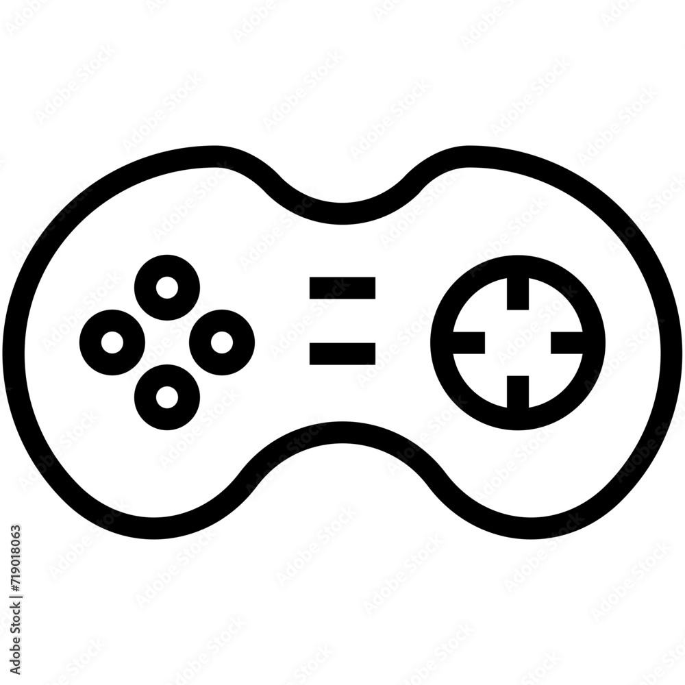 Gamepad Vector Icon Gamepad Vector Icon