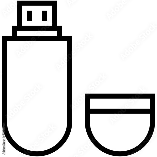 USB Vector Icon