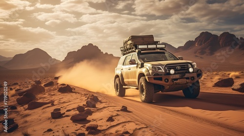 4x4 adventure in the desert © Ziyan