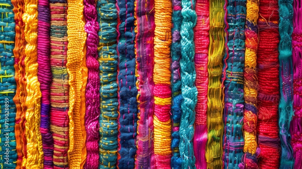 Threads of Diversity: Material Backgrounds in a Textile Tapestry