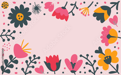 Wallpaper Mural Abstract background poster. Good for fashion fabrics, postcards, email header, wallpaper, banner, events, covers, advertising, and more. Valentine's day, women's day, mother's day background. Torontodigital.ca