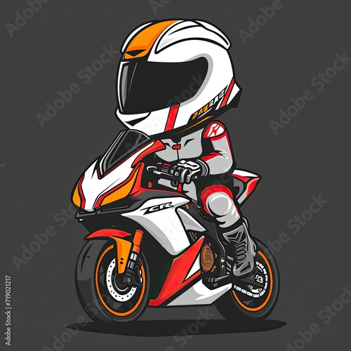 make simple logo of chi bi drifting