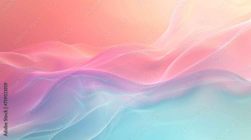 Obraz premium Serene Gradient Oasis: Smooth Backgrounds Unveiled