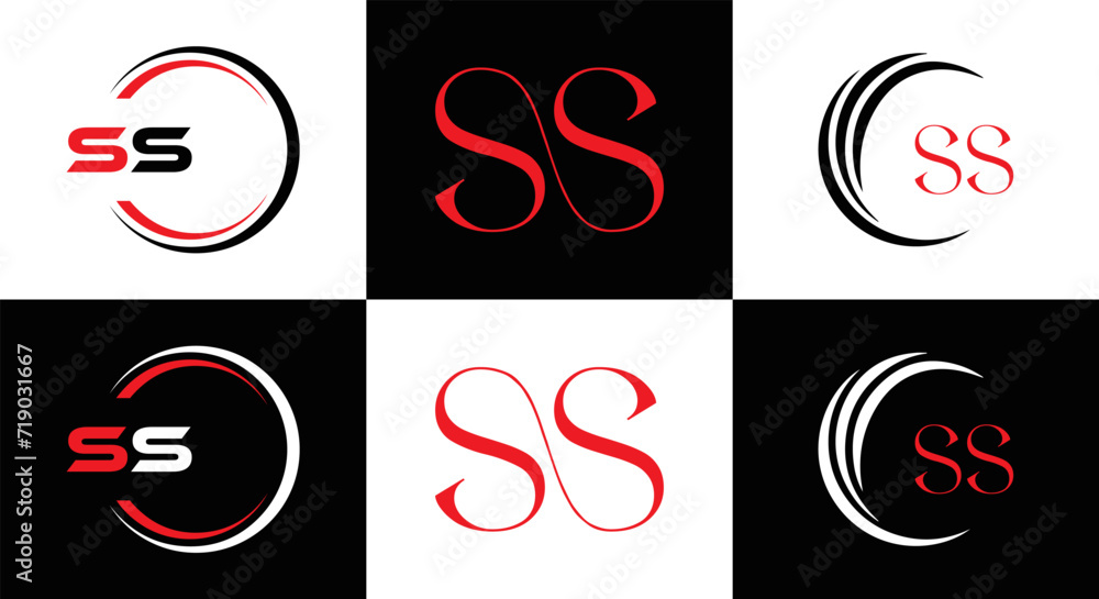 SS logo. S S design. White SS letter. SS, S S letter logo SET design. Initial letter SS linked circle uppercase monogram logo. S S letter logo SET vector design. SS letter logo design five style.
SS logo. S S design. White SS letter. SS, S S letter logo SET design. Initial letter SS linked circle uppercase monogram logo. S S letter logo SET vector design. SS letter logo design five style.
