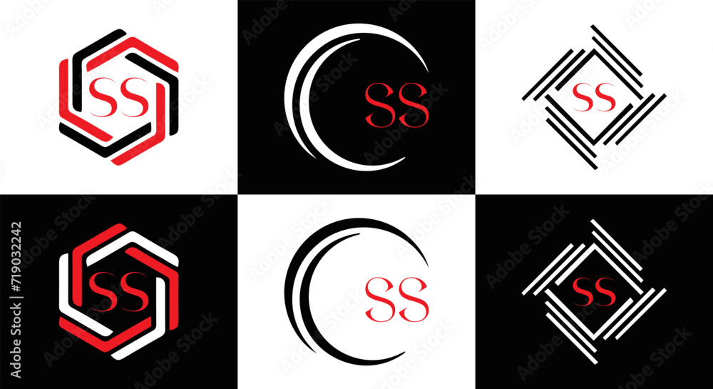 SS logo. S S design. White SS letter. SS, S S letter logo SET design. Initial letter SS linked circle uppercase monogram logo. S S letter logo SET vector design. SS letter logo design five style.
SS logo. S S design. White SS letter. SS, S S letter logo SET design. Initial letter SS linked circle uppercase monogram logo. S S letter logo SET vector design. SS letter logo design five style.