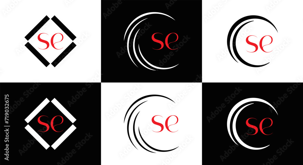 SE logo. S E design. White SE letter. SE, S E letter logo SET design. Initial letter SE linked circle uppercase monogram logo. S E letter logo SET vector design. SE letter logo design five style.
SE logo. S E design. White SE letter. SE, S E letter logo SET design. Initial letter SE linked circle uppercase monogram logo. S E letter logo SET vector design. SE letter logo design five style.