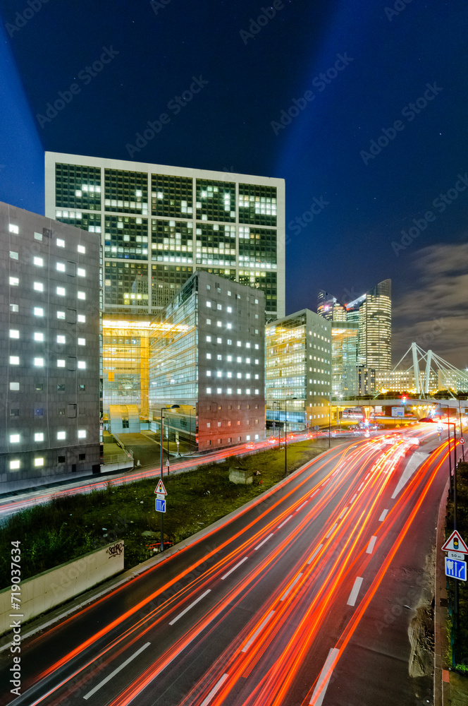 Finanzviertel La Defense, Puteaux, Paris, Frankreich