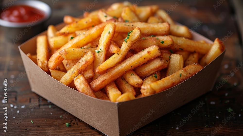 french fries, chips, fries well decorated product photo french fries, chips, fries well decorated product photo