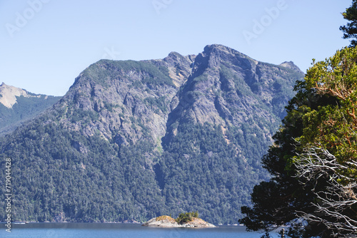 landscape with mountains