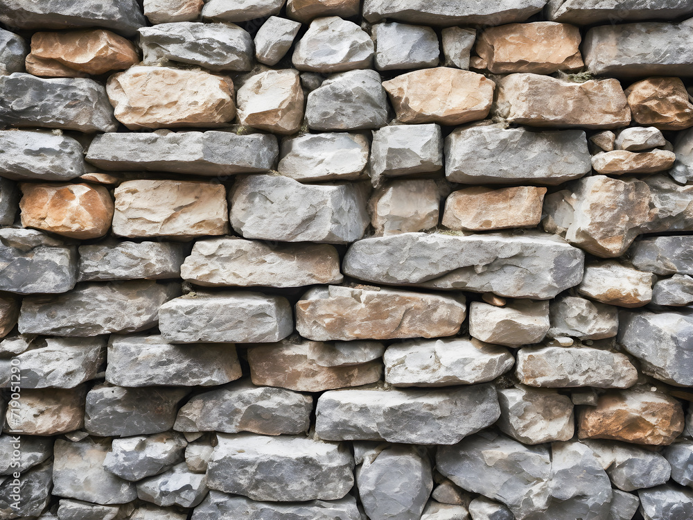 Background of stone wall texture. Close up of stone wall texture.