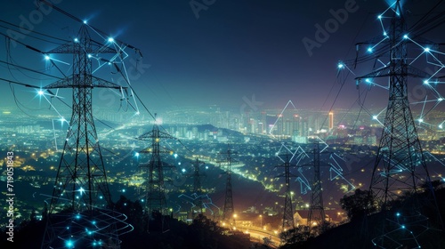 Electric Network: Illuminating the City with Energy