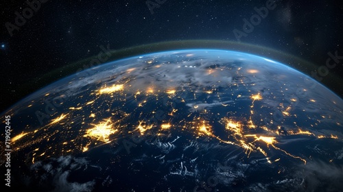 Gaia's Glow: Global Electricity's Environmental Harmony