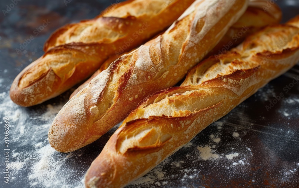 Photo of baguette from france