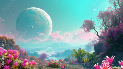 Growing Horizons  A Planet s Lush Transformation