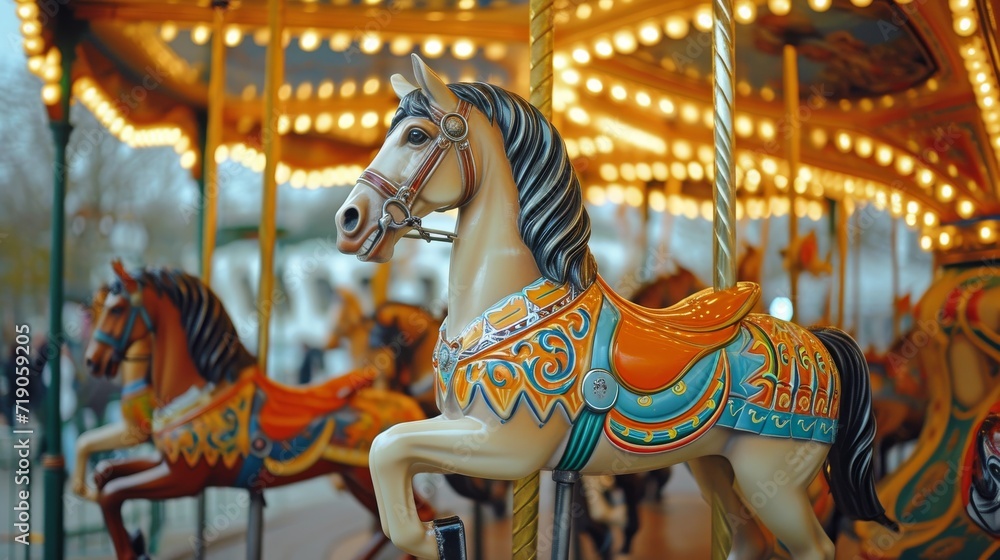 Carousel Horse Beauty
