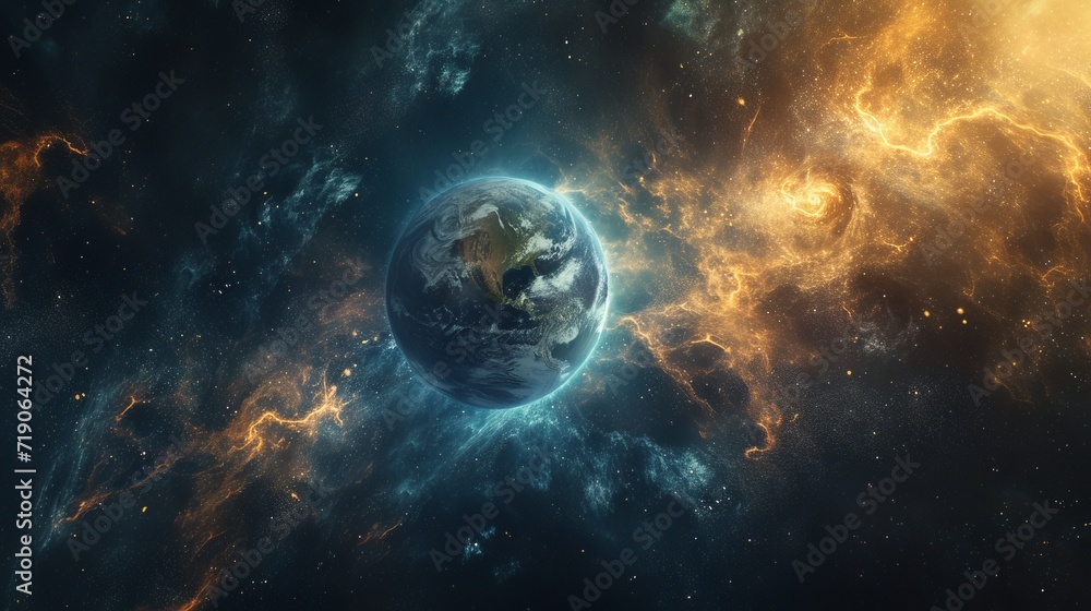 Nebula Nexus: Planet and Climate Interwoven