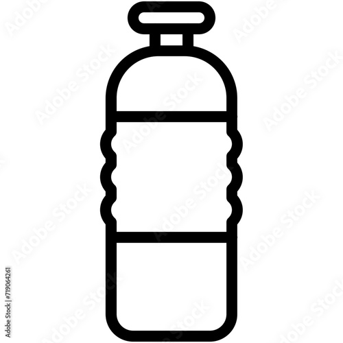 Water Bottle Vector Icon