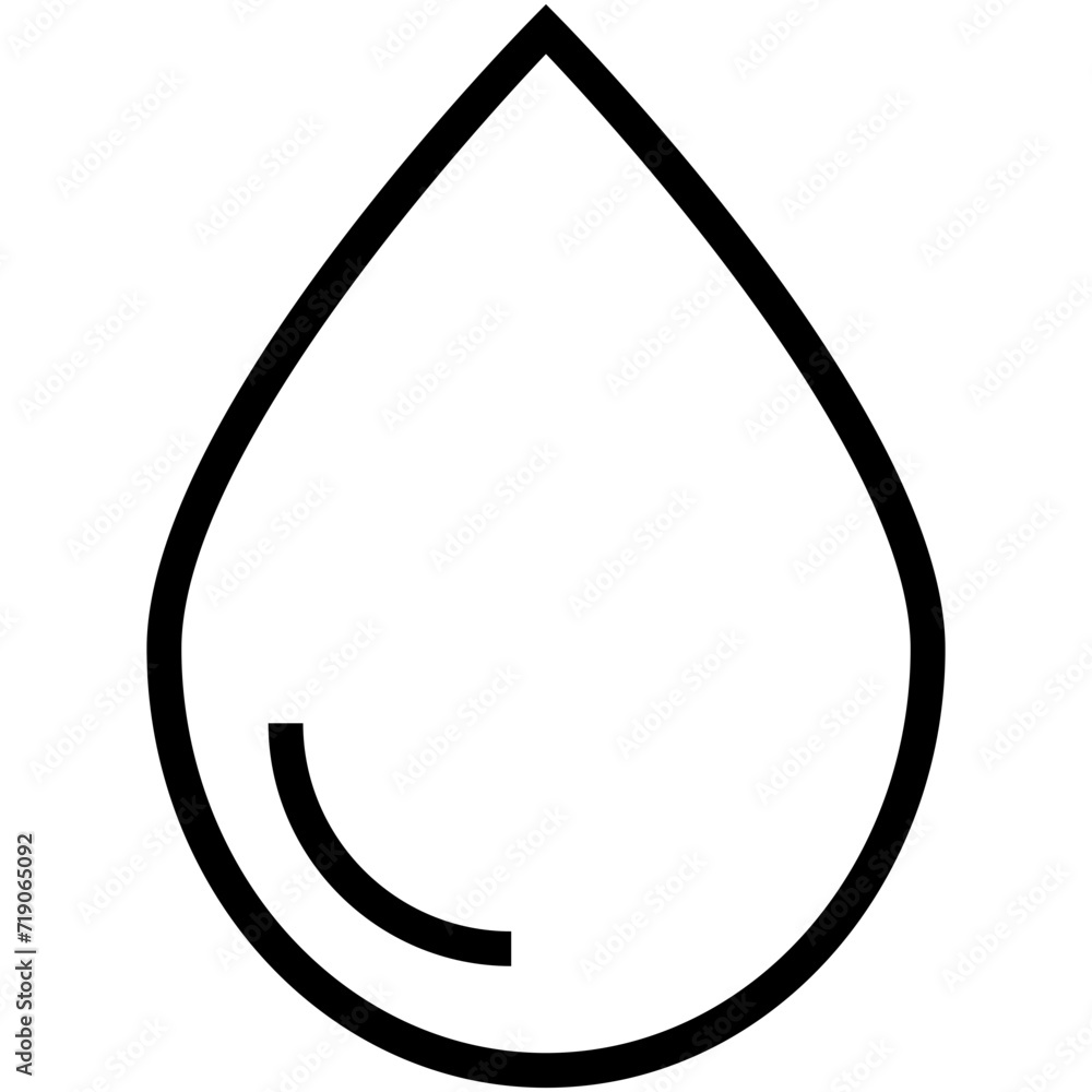 Drop Vector Icon Drop Vector Icon