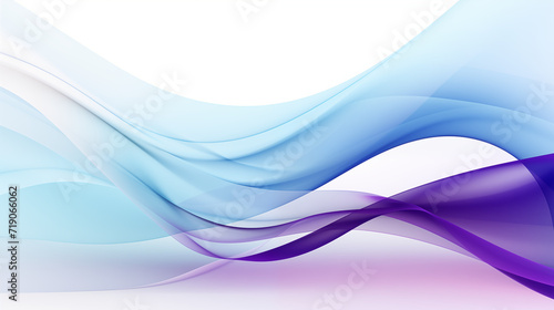Abstract illustration in the form of waves with a combination of blue, pink and white shades for wallpaper background for advertising or gift wrapping and web design. Generative AI