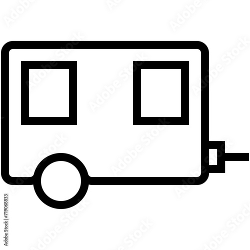 Caravan Vector Icon