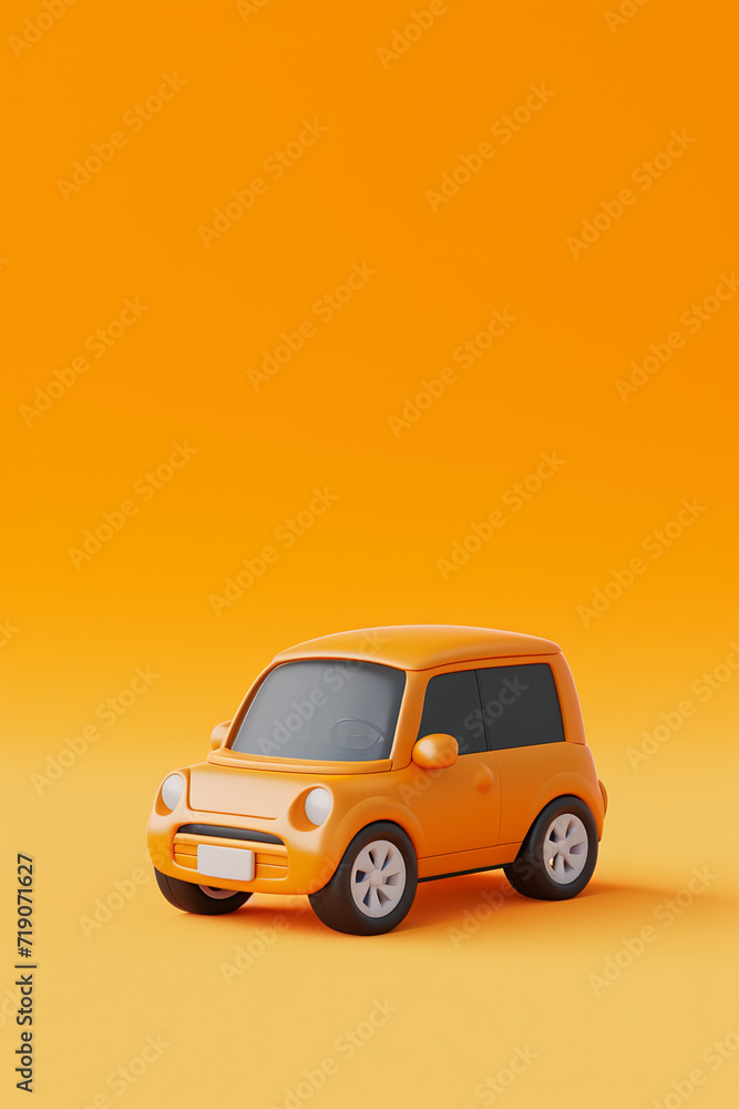 3D mini toy car