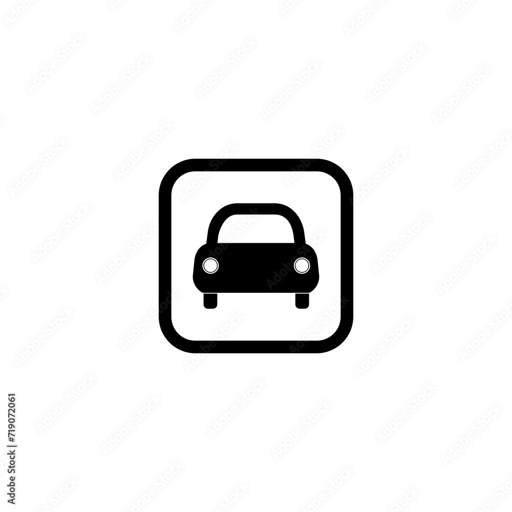 Car logo icon isolated on transparent background Car logo icon isolated on transparent background