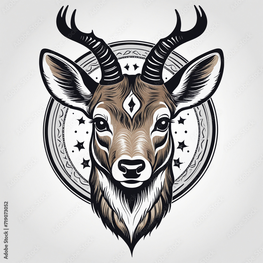 Antelope Logo Design Antelope Logo Design