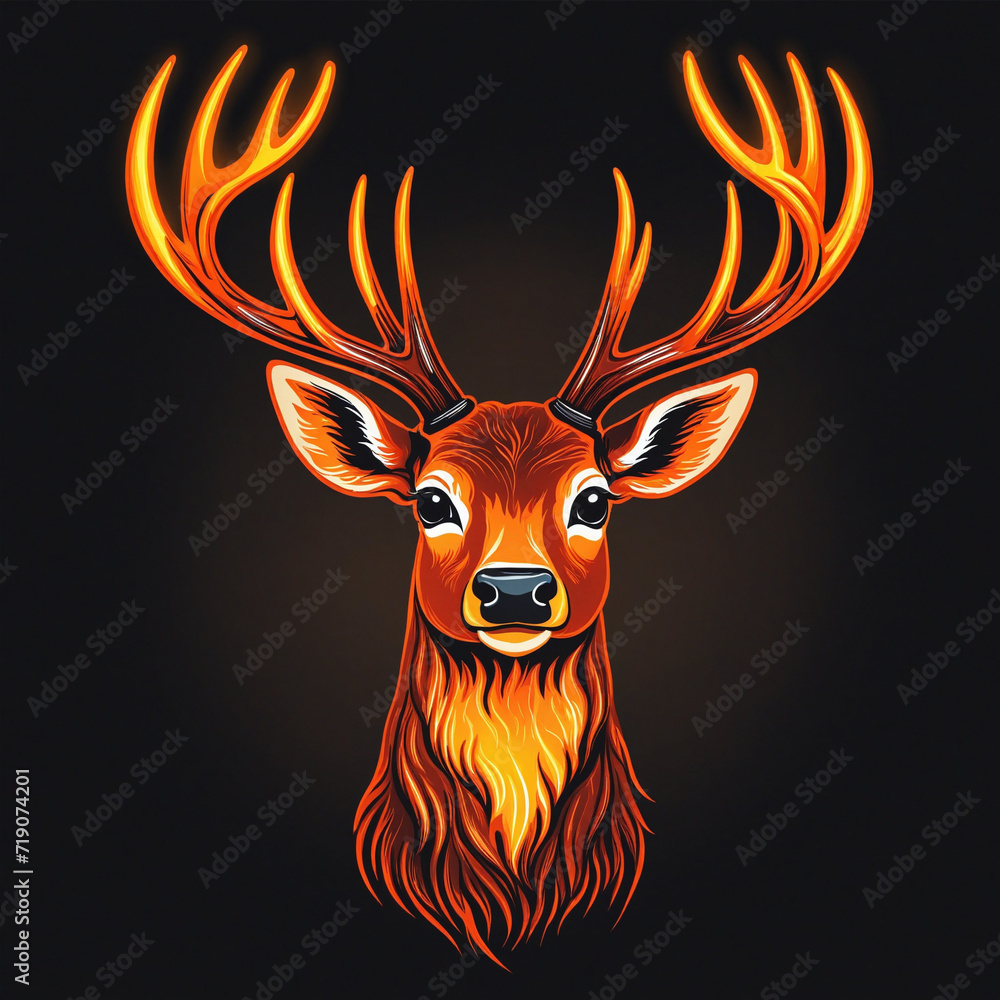 Flawless Deer Logo Design ver13 Flawless Deer Logo Design ver13