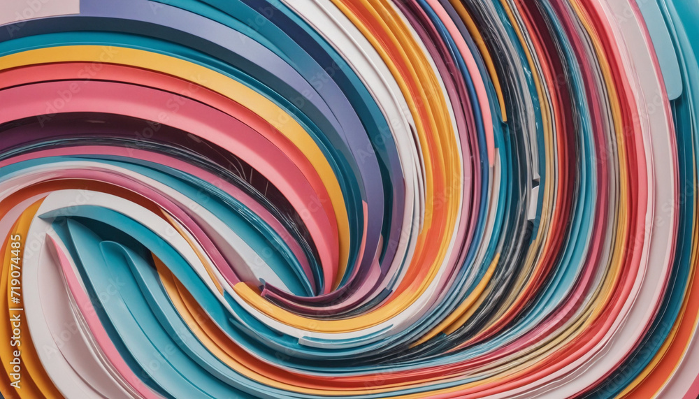 Vibrant abstract design, digital illustration Vibrant abstract design, digital illustration
