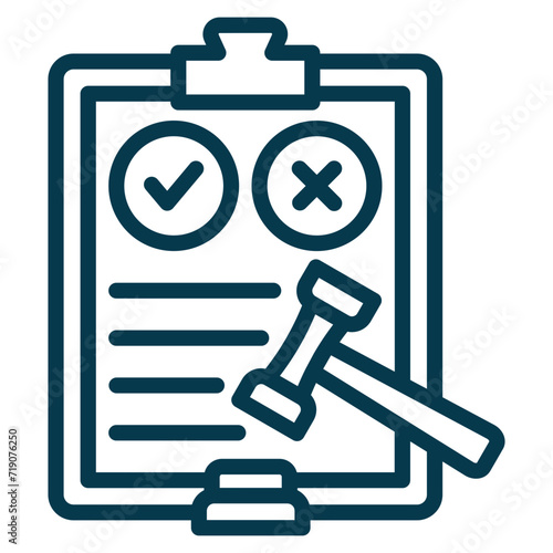 Decision Making Icon Element For Design