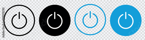 
"Elevate designs with our Power Icon Buttons – On/Off symbols, Energy switch signs, and Start power button. Vector illustration for versatile usage."