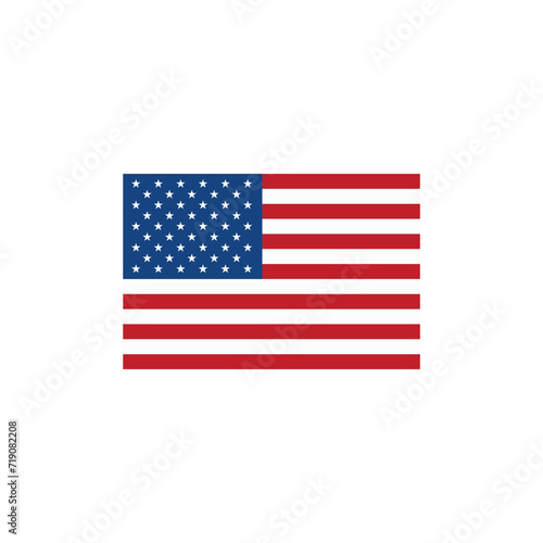 Flag of Usa vector symbol
