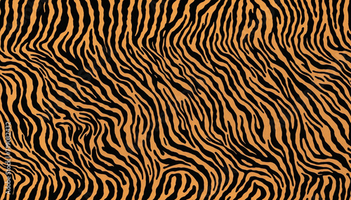 Tiger Stripe Texture Background