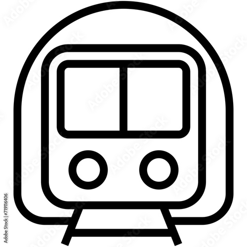 Tram Vector Icon