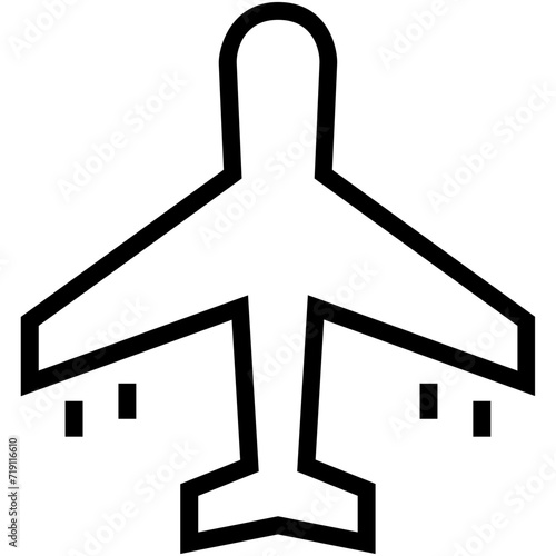 Airplane Vector Icon