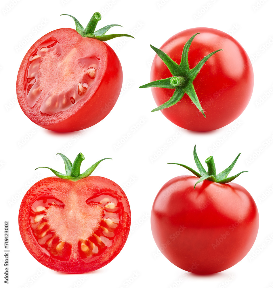 Tomato isolated on white background Tomato isolated on white background