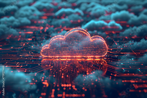 Modern cloud technology for storing data faster and more.