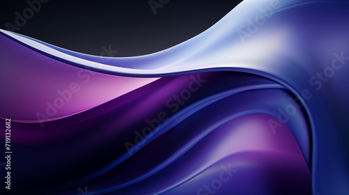 Abstract Rainbow Neon Holographic Wavy Silk Texture Textile Dark Background for Presentations HD Wallpapers PC 