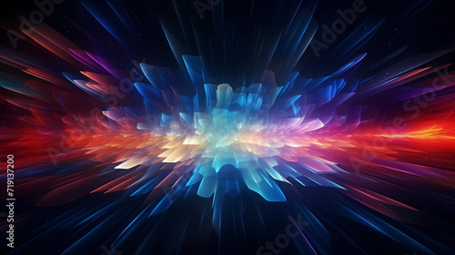 Digital technology particles abstract background  abstract analysis visualization