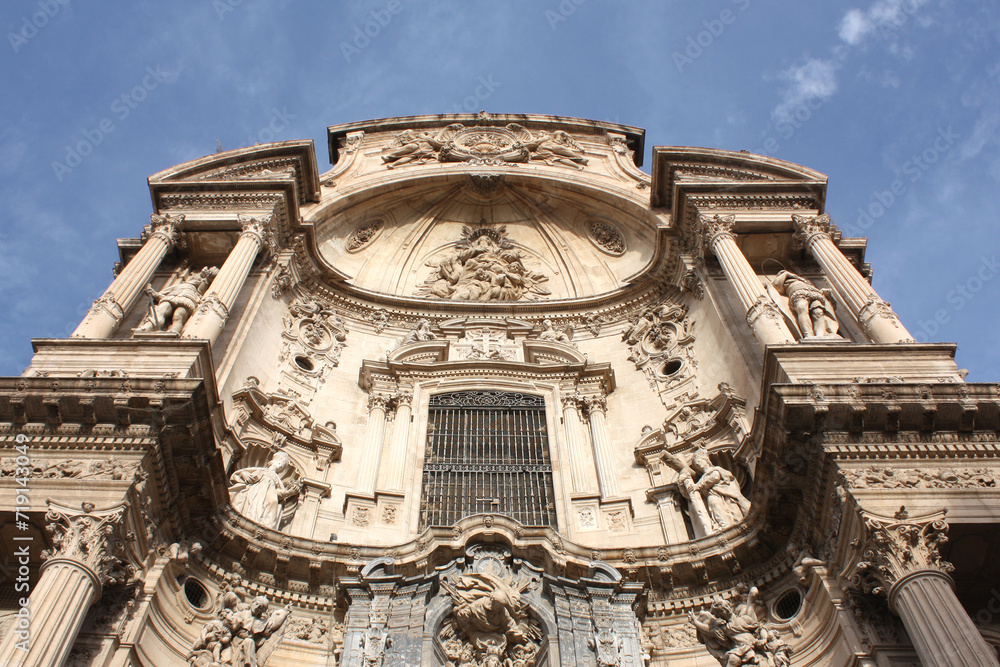 Cathedral of Saint Mary in Murcia, Spain