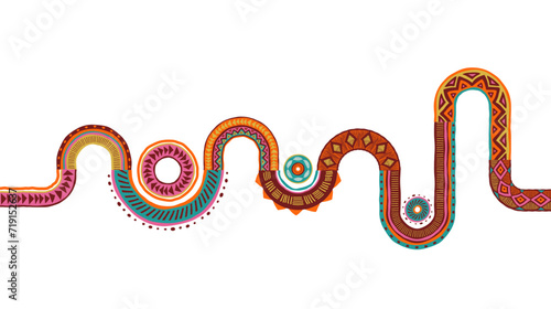 Africa patterned design. African background, banner with tribal traditional grunge pattern, elements, concept illustration. Masks, patterns, African symbols and colors