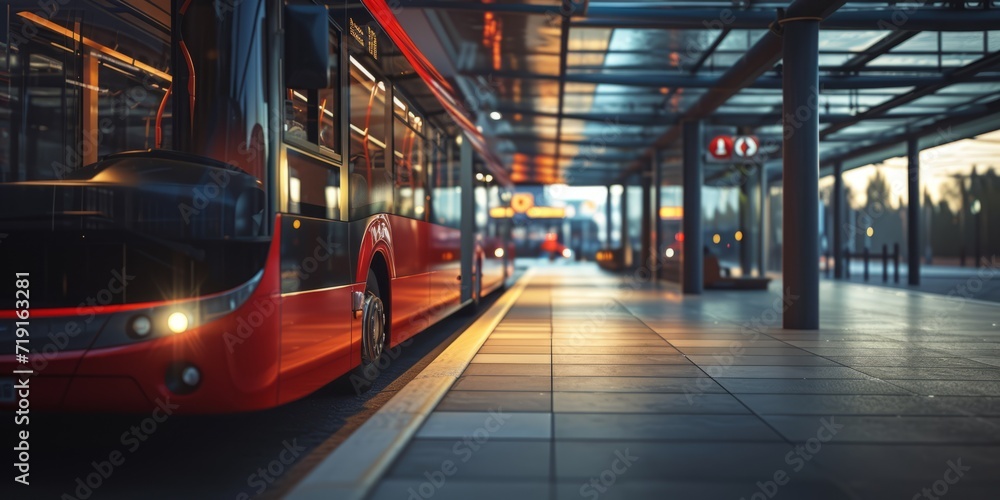 public transport bus Generative AI