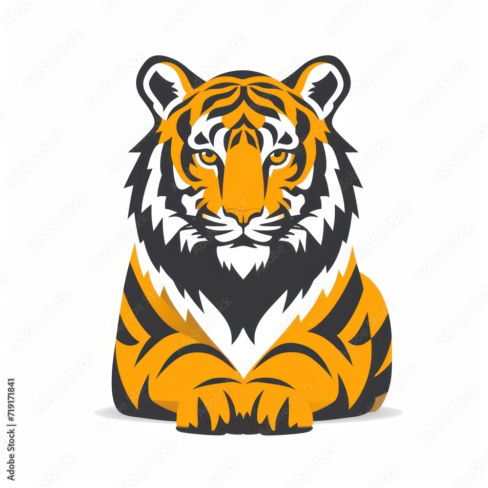 Animal Tiger. Logo illustration of a Tiger. Tiger emblem, icon, logotype,decal, print. Animal Tiger. Logo illustration of a Tiger. Tiger emblem, icon, logotype,decal, print.