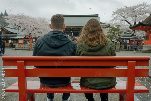 Wallpaper Mural COUPLE AND PARK Torontodigital.ca
