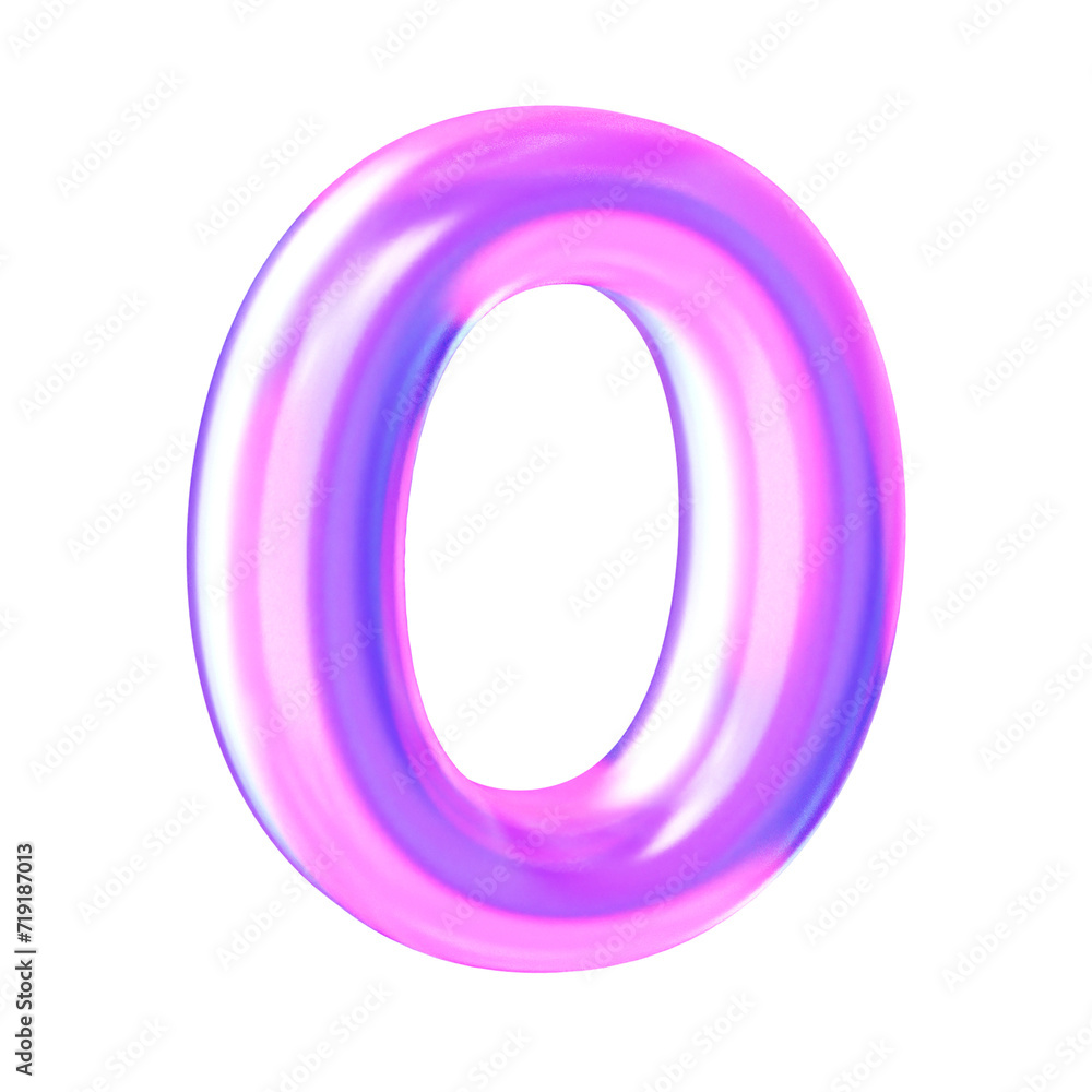 Holographic number zero. 3D rendering
Holographic number zero. 3D rendering