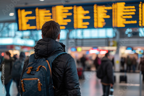 Airport staff strike affecting international travel
