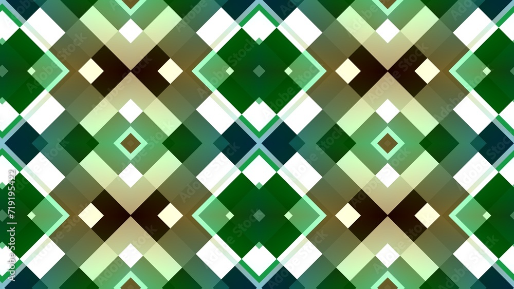 Φωτογραφία Abstract Seamless Pattern of Geometric Shapes, triangle, movement, energy, moder