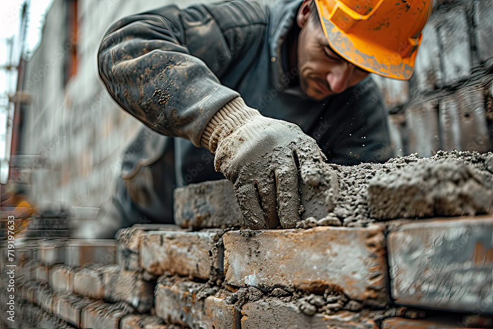 The Skilled Hands of a Master Bricklayer The Skilled Hands of a Master Bricklayer